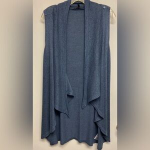 OLIVIA SKY Heather Blue 3-way
Sweater Women's Cardigan Vest